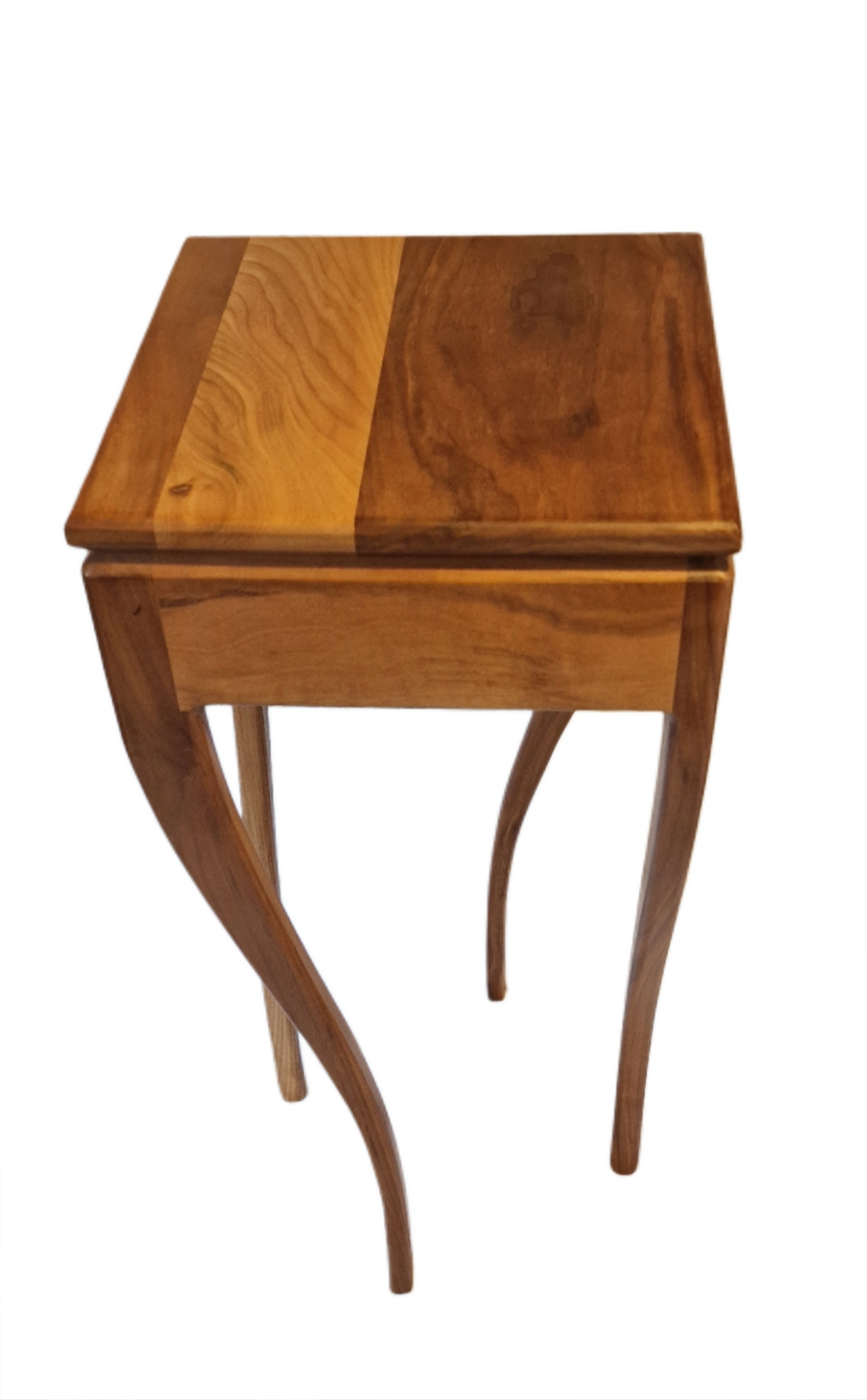 Josephene table in black walnut and Scottish elm